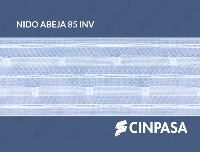  Transparent honeycomb decorative pleat tape 